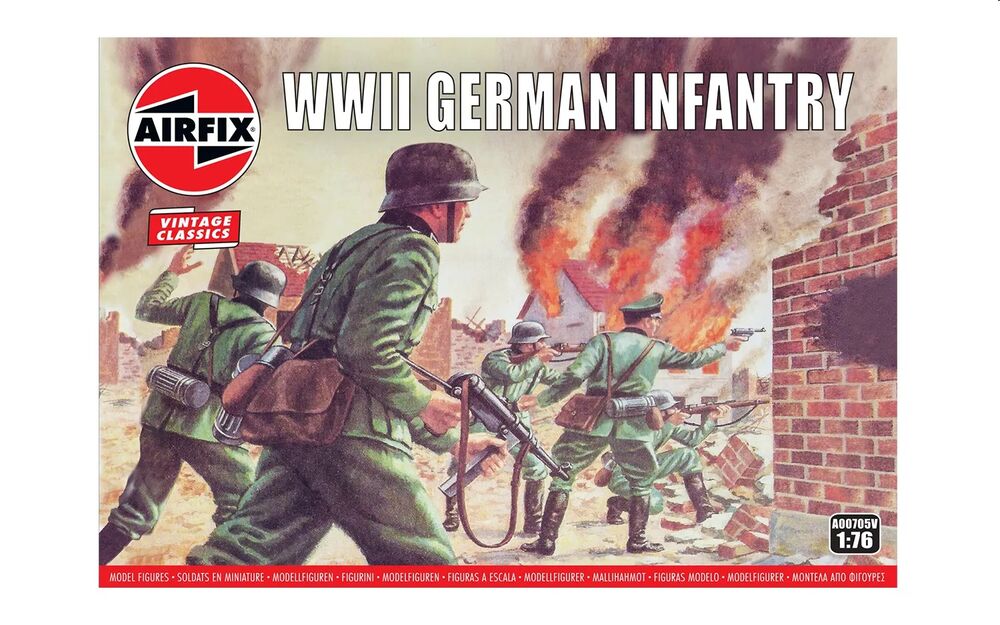 1:76-WWII German Infantry
