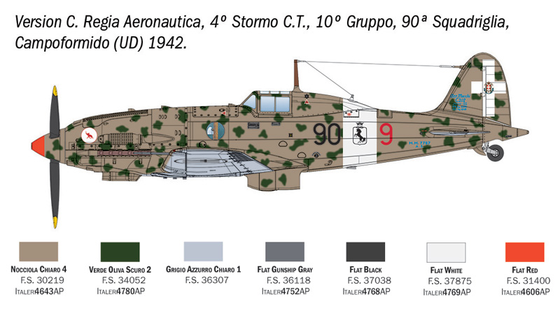 1:48 Macchi MC.202 Folgore