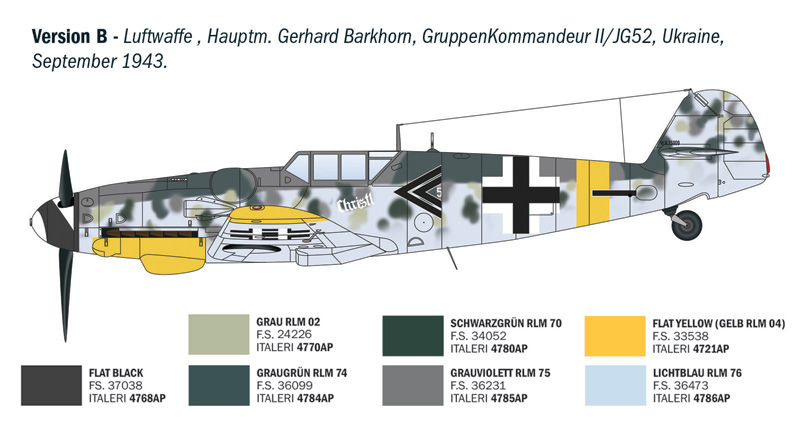 1:72 Bf 109 G-2/G-6 Aces