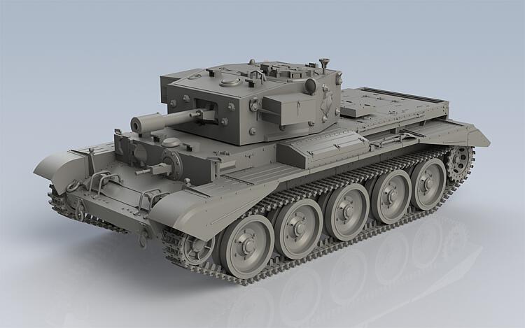 1/35 Cruiser Mk.VIII A27M Cromwell Mk.VI