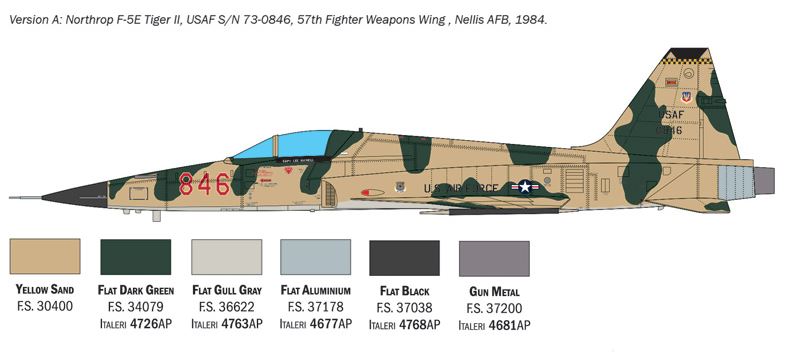 1:48 Northrop F-5E Tiger II