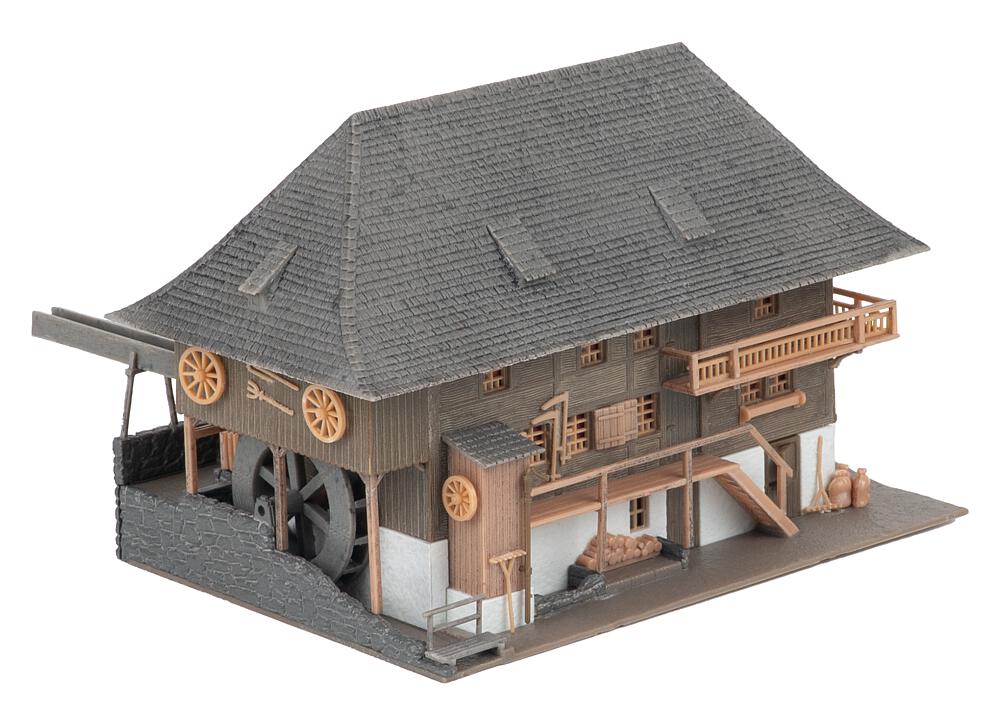 Jubiläumsmodell Öhlermühle mit Figur