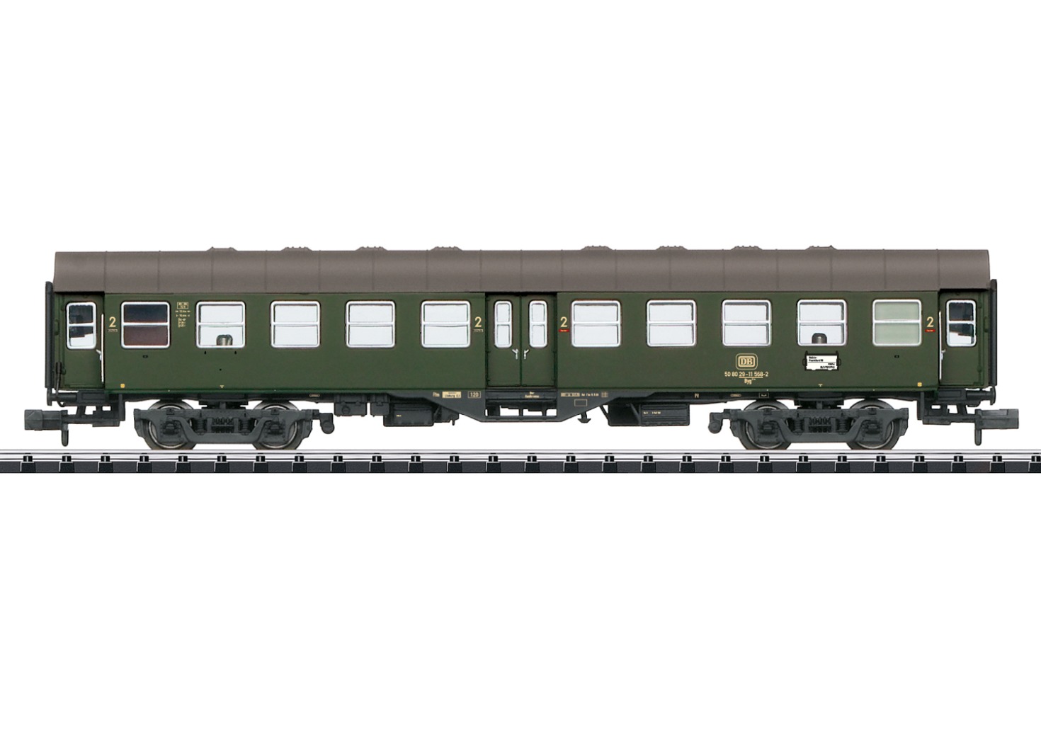Umbauwagen 2.Klasse DB, Ep.IV