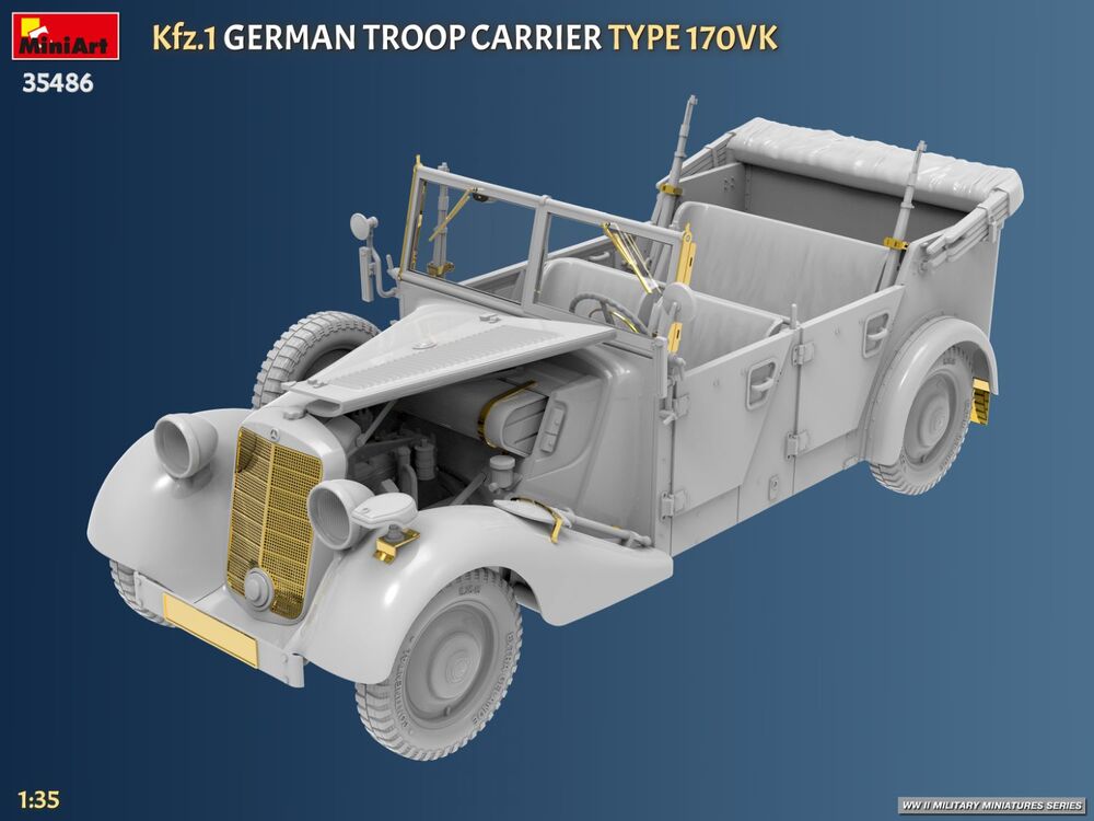 Kfz.1 German Troop Carrier Type 170VK