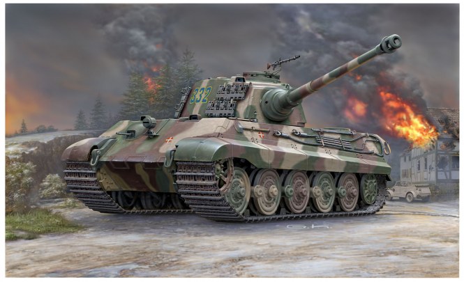 1:35-Tiger II Ausf.B(Henschel Turr)