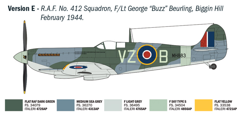 1:48 Spitfire Mk. IX Aces