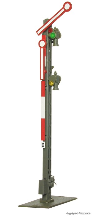 Form-Hauptsignal Schmalmast, ungekoppelt
