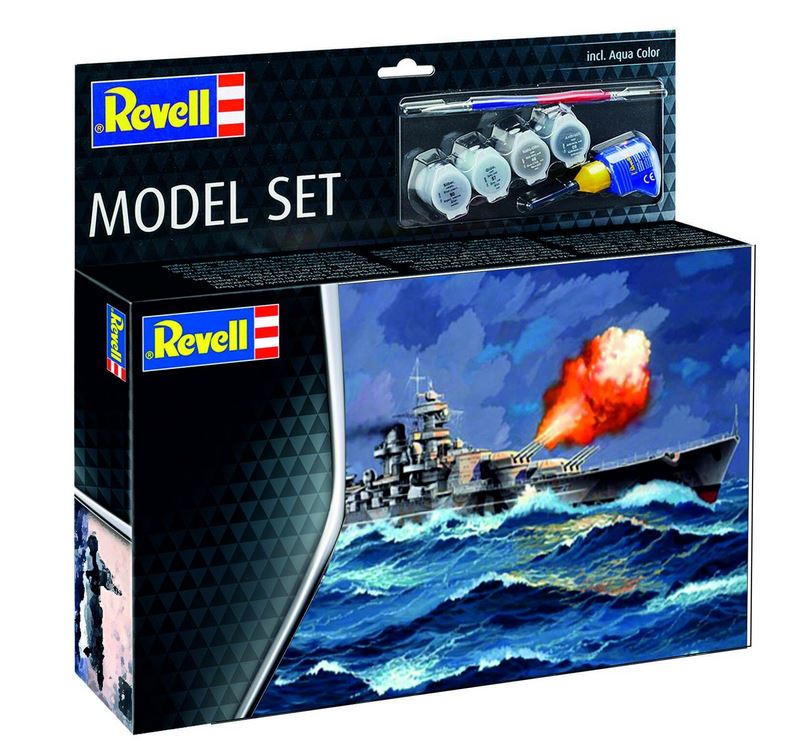 1:1200-Model Set Battleship Gneisenau