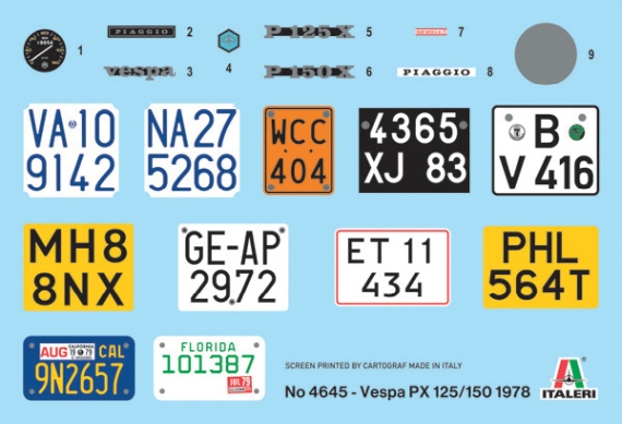 1:9 Vespa PX 125/150 1978