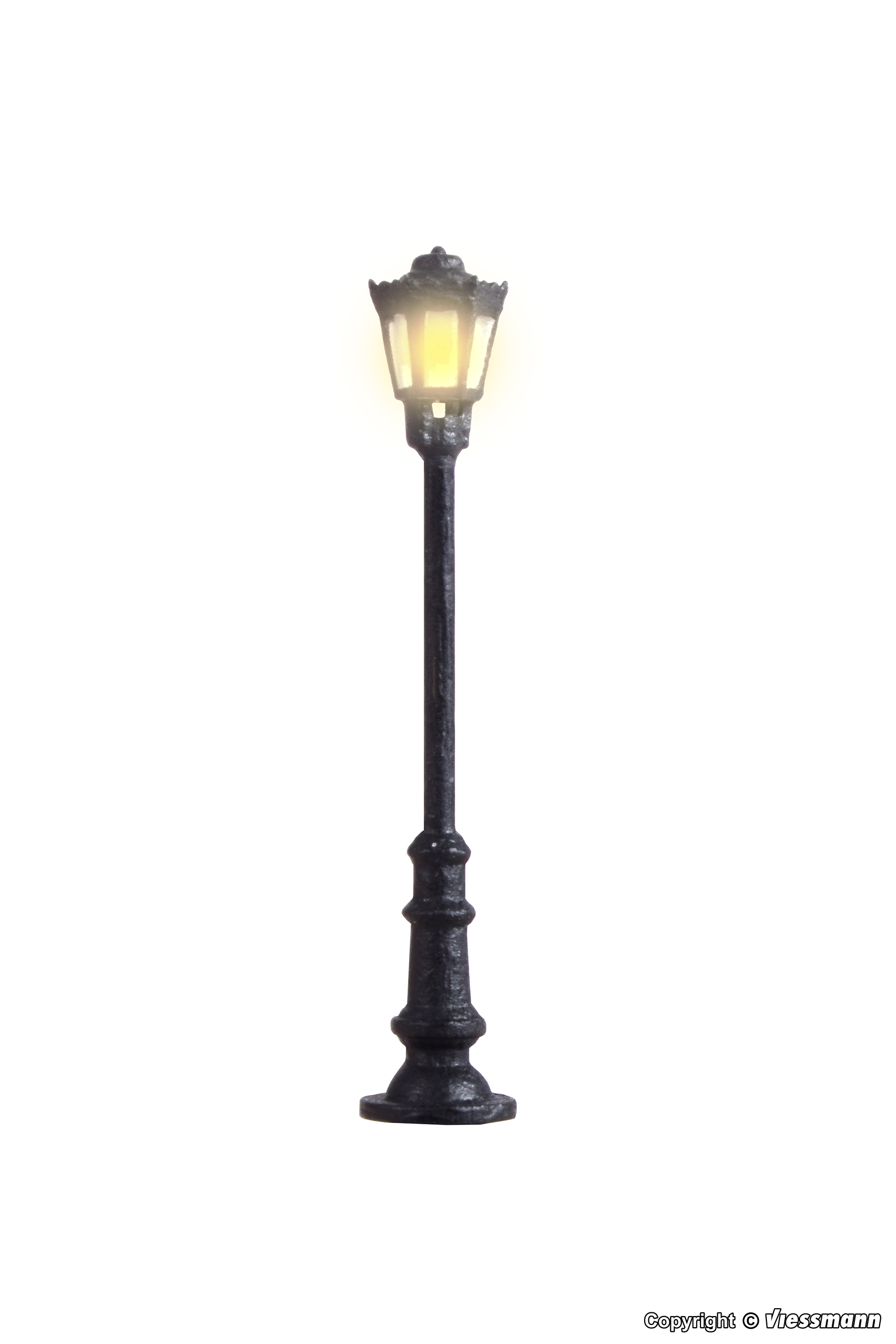 N-Nostalgische Parklaterne, LED gelb