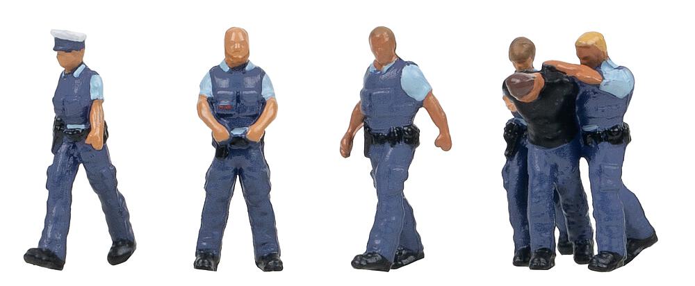 H0-Polizisten