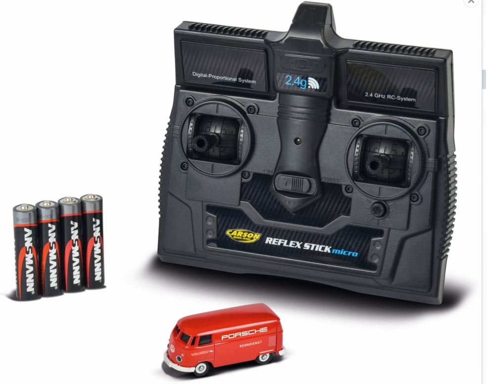 1:87-VW T1 Bus Kastenw. Porsche 2.4G RTR
