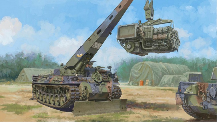 1/35 Bergepanzer Bpz2A2 Büffel