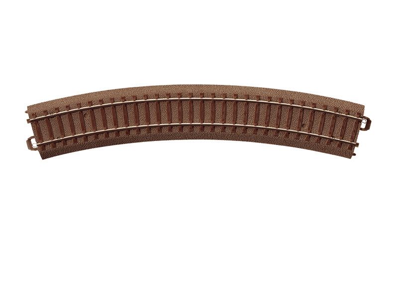 Gebogenes Gleis, R=437,5 mm, 30°