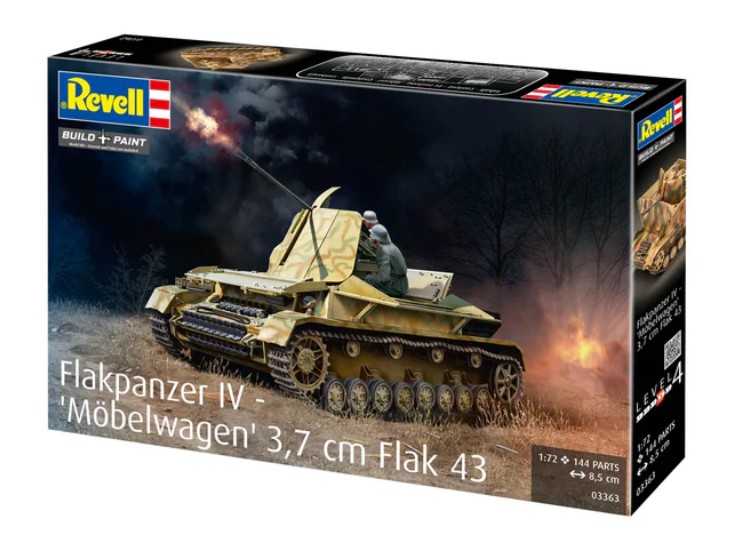 1:72-Flakpanzer IV - Möbelwagen
