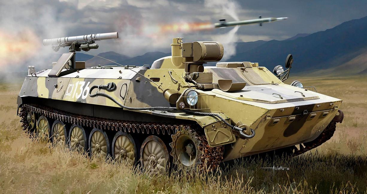 1/35 9P149 mit 9K114 Shturm-S ATG