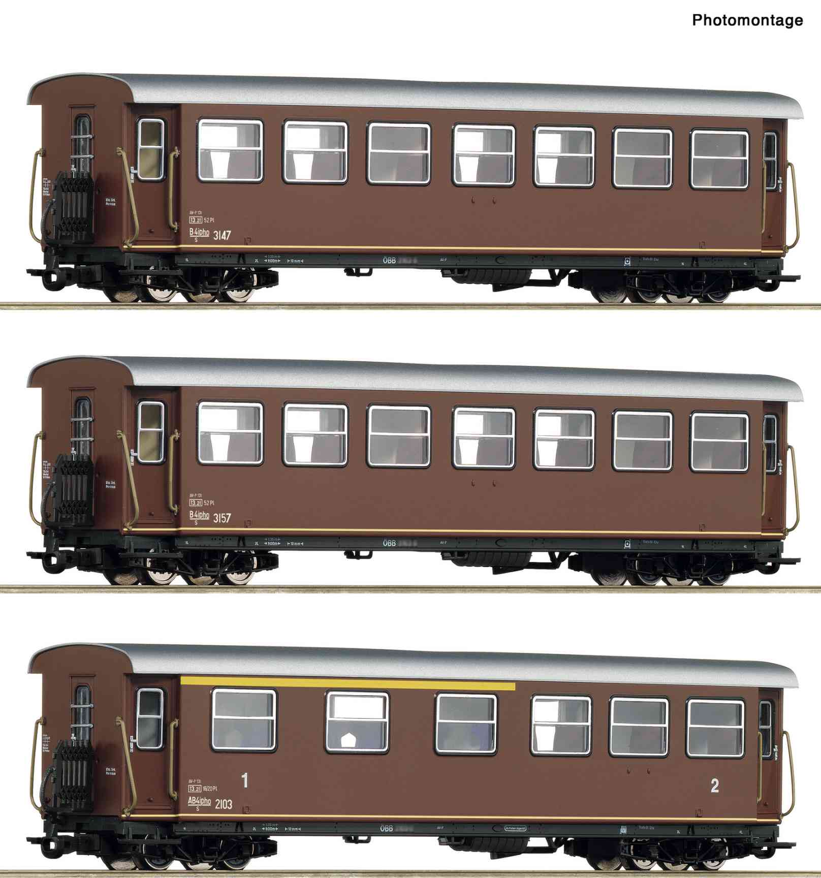 3er Set Personenwagen ÖBB, Ep.3-4