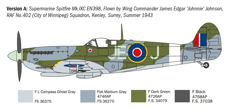 1:72 Spitfire Mk.V / Mk.IX Aces