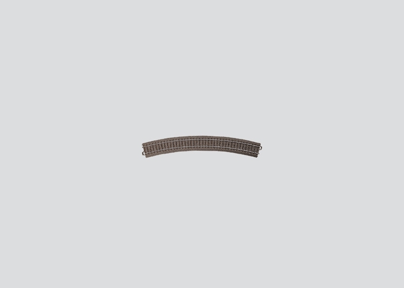 Gebogenes Gleis, R4 = 579,3 mm/30°