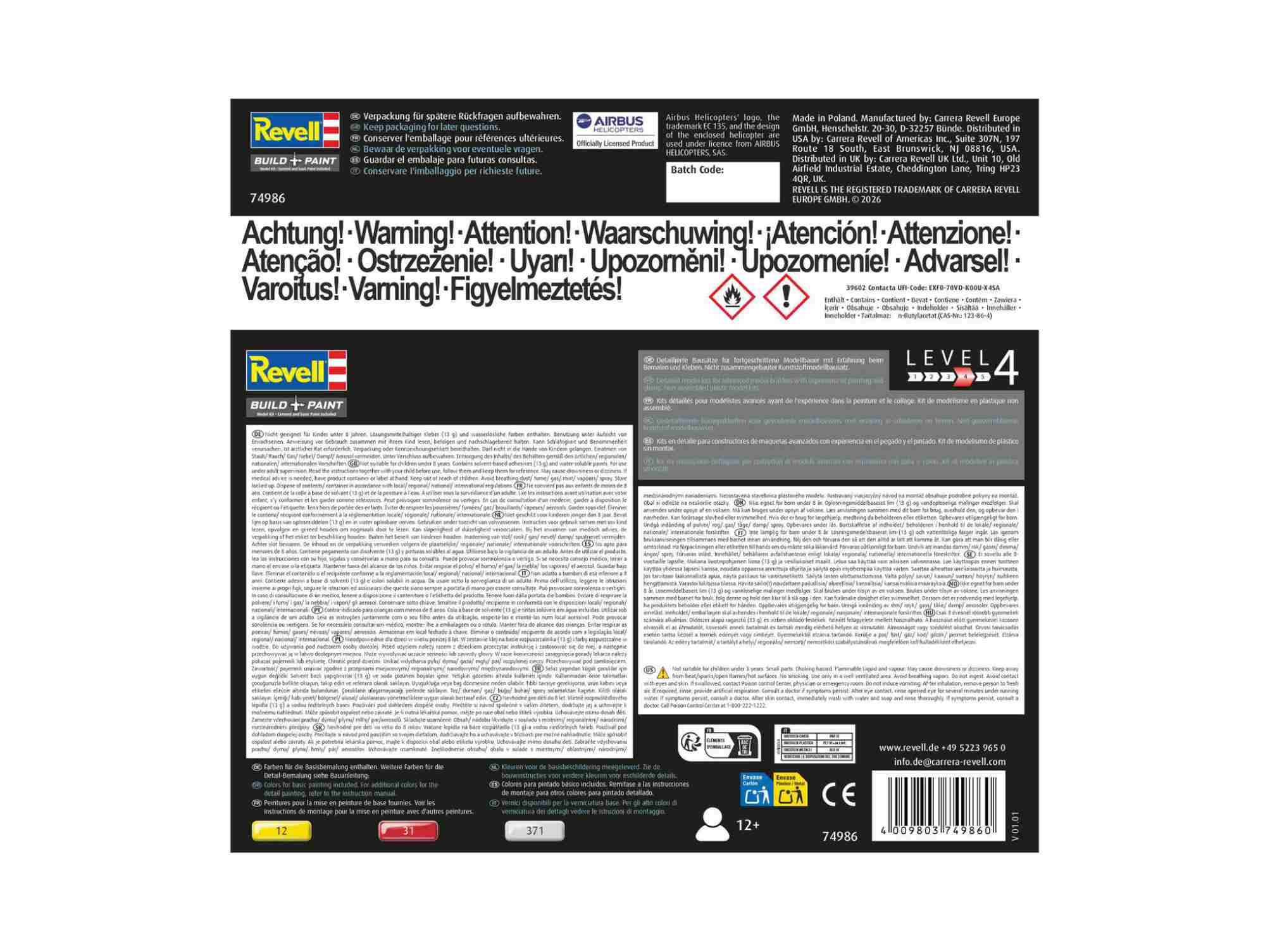 1:72-Starter Kit Airbus Helicopter EC135