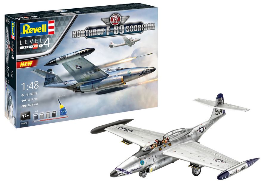 1:48-Geschenkset 75th, Northrop F-89