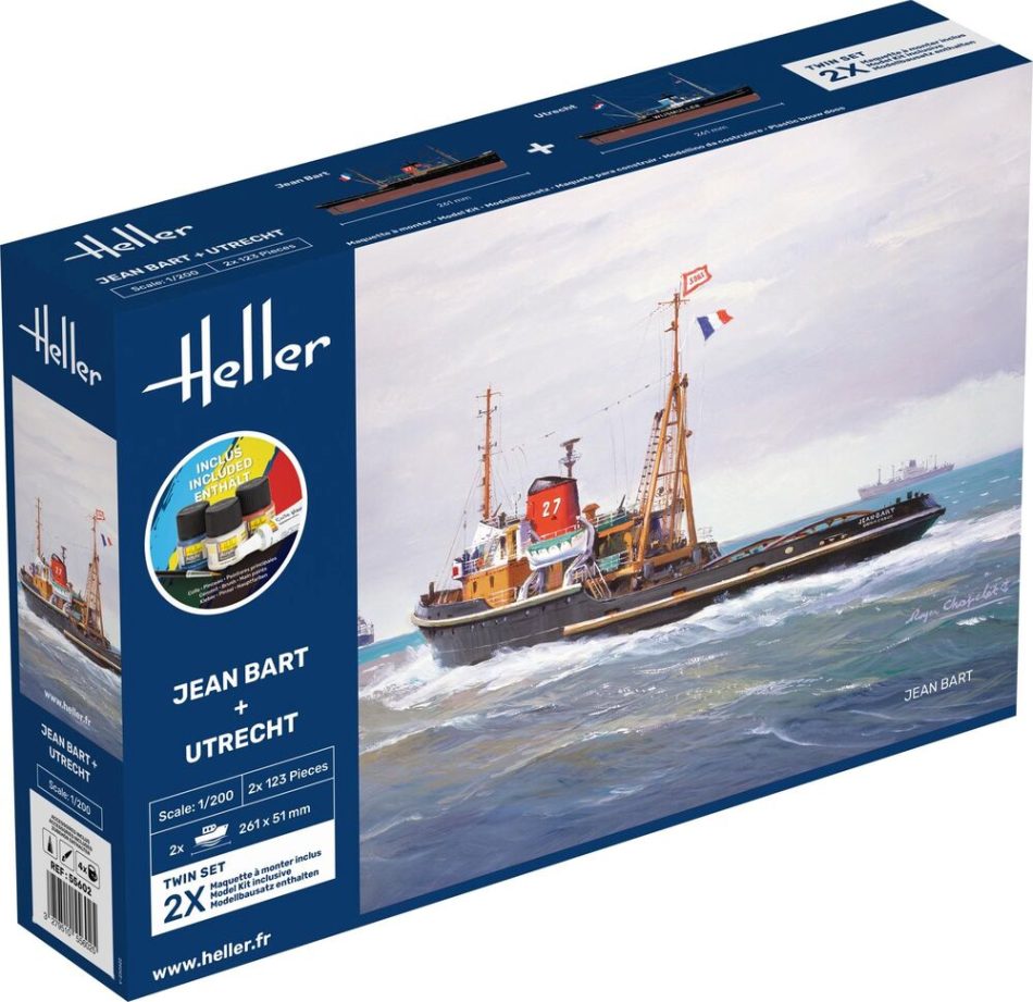 1:200-STARTER KIT JEAN BART + UTRECHT