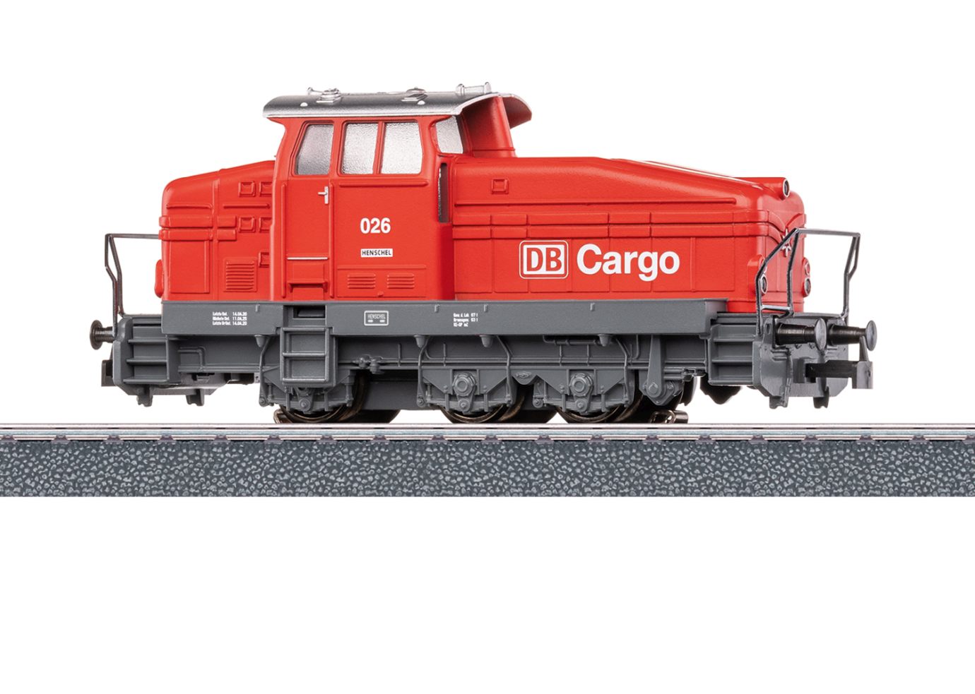 Diesellok DHG 500 DB Cargo