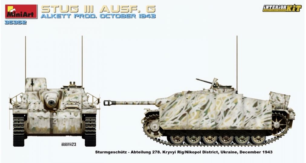 1:35 Dt. StuG III Ausf. G Prod 1943 Alk
