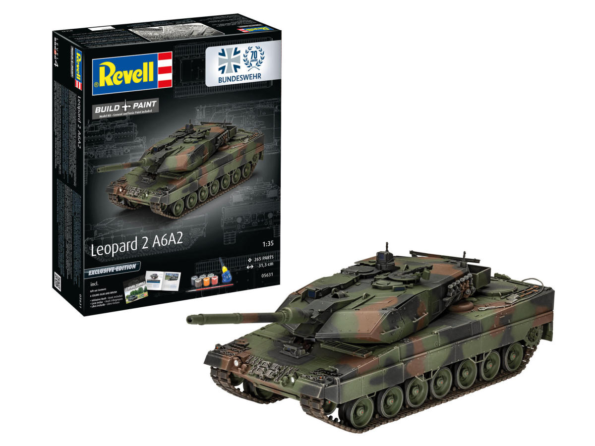 1:35-70 Jahre Bundeswehr: Leopard 2 A6A2