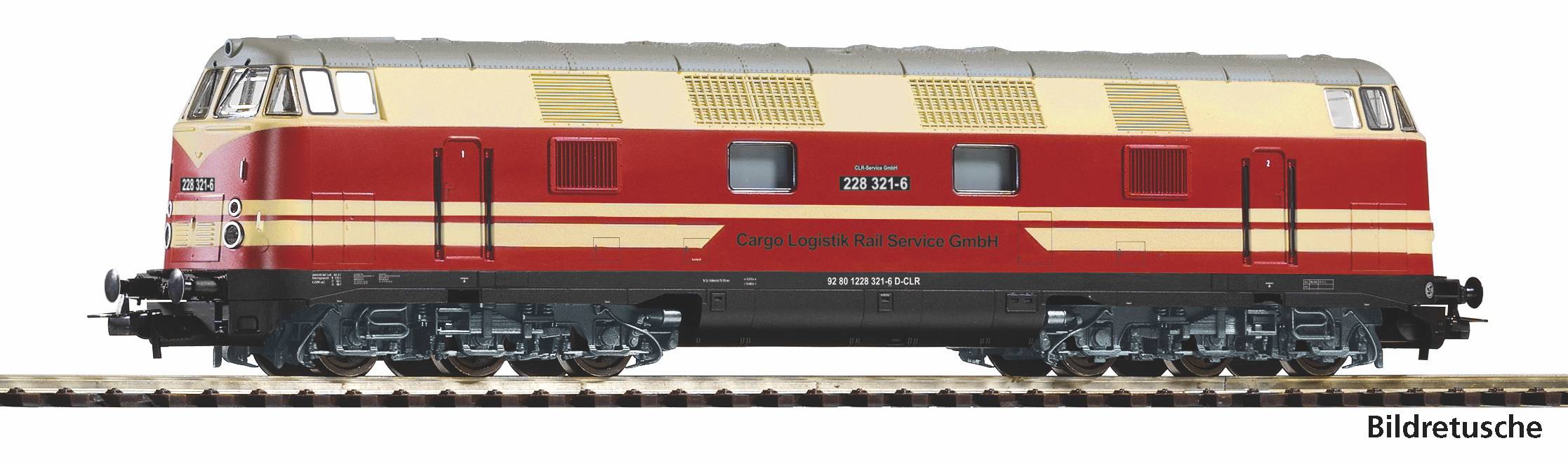 DC-Sound Diesellok BR 228 Cargo Logistic