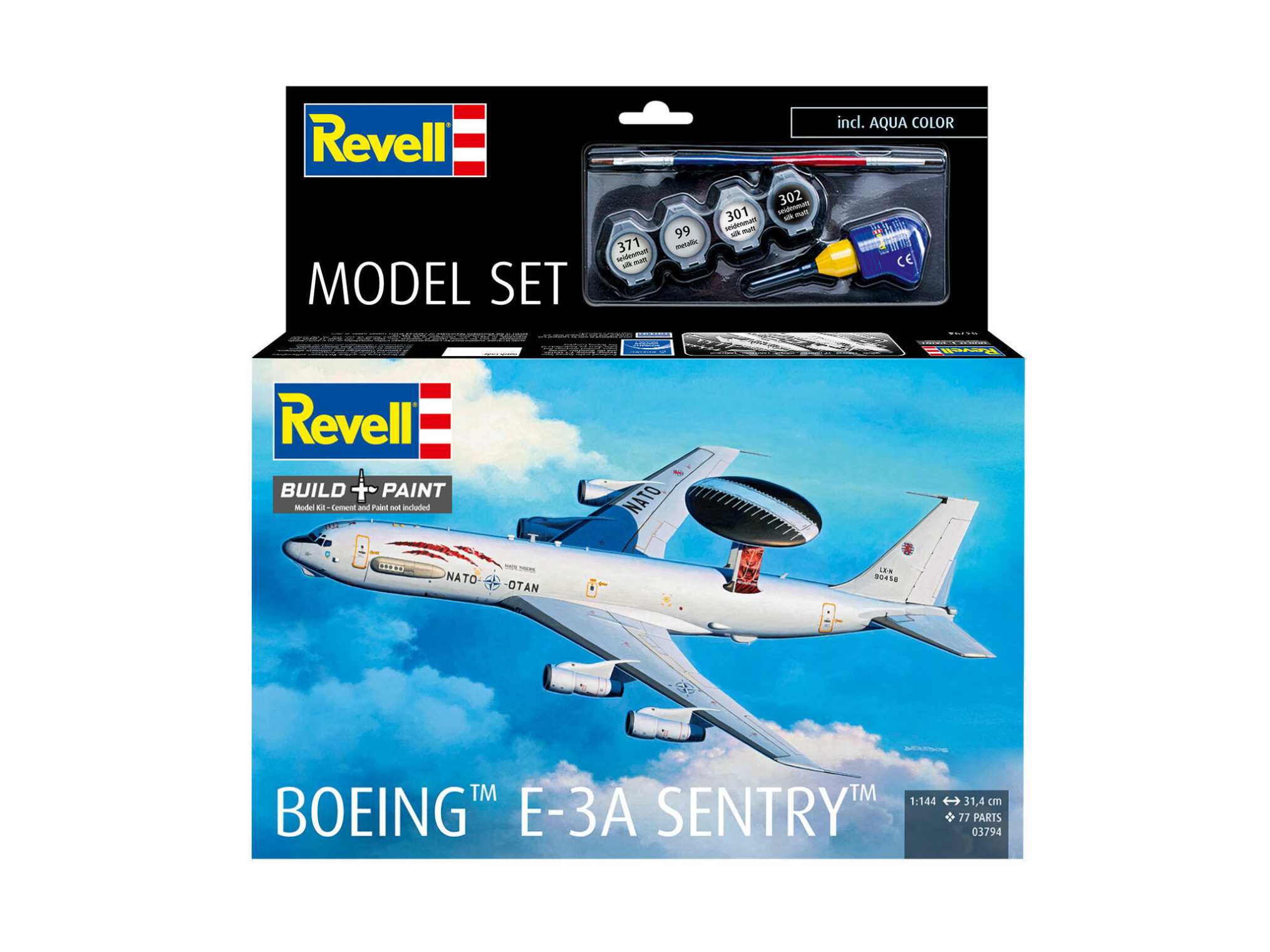 1:144-Model Set Boeing E-3A