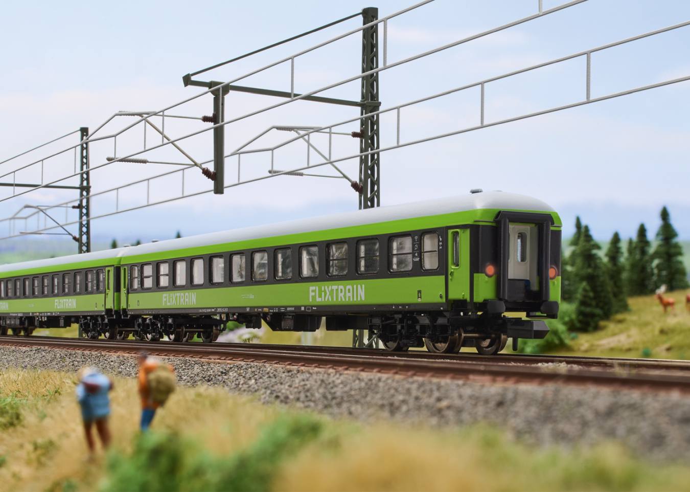 Schnellzugwagen-Set FLIXTRAIN, Ep.VI