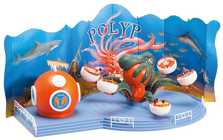 H0-Kirmes-Set mit Polyp
