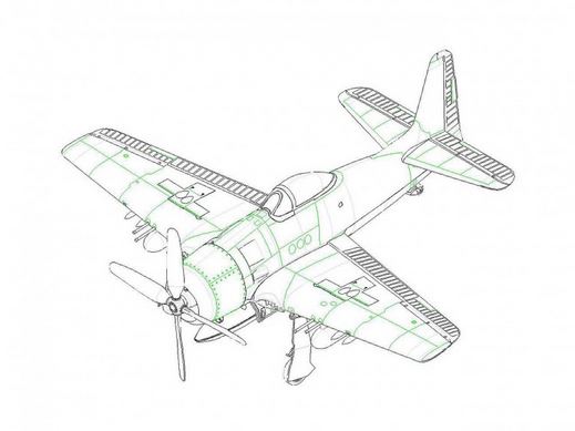 1/72 F8F-2 Bearcat