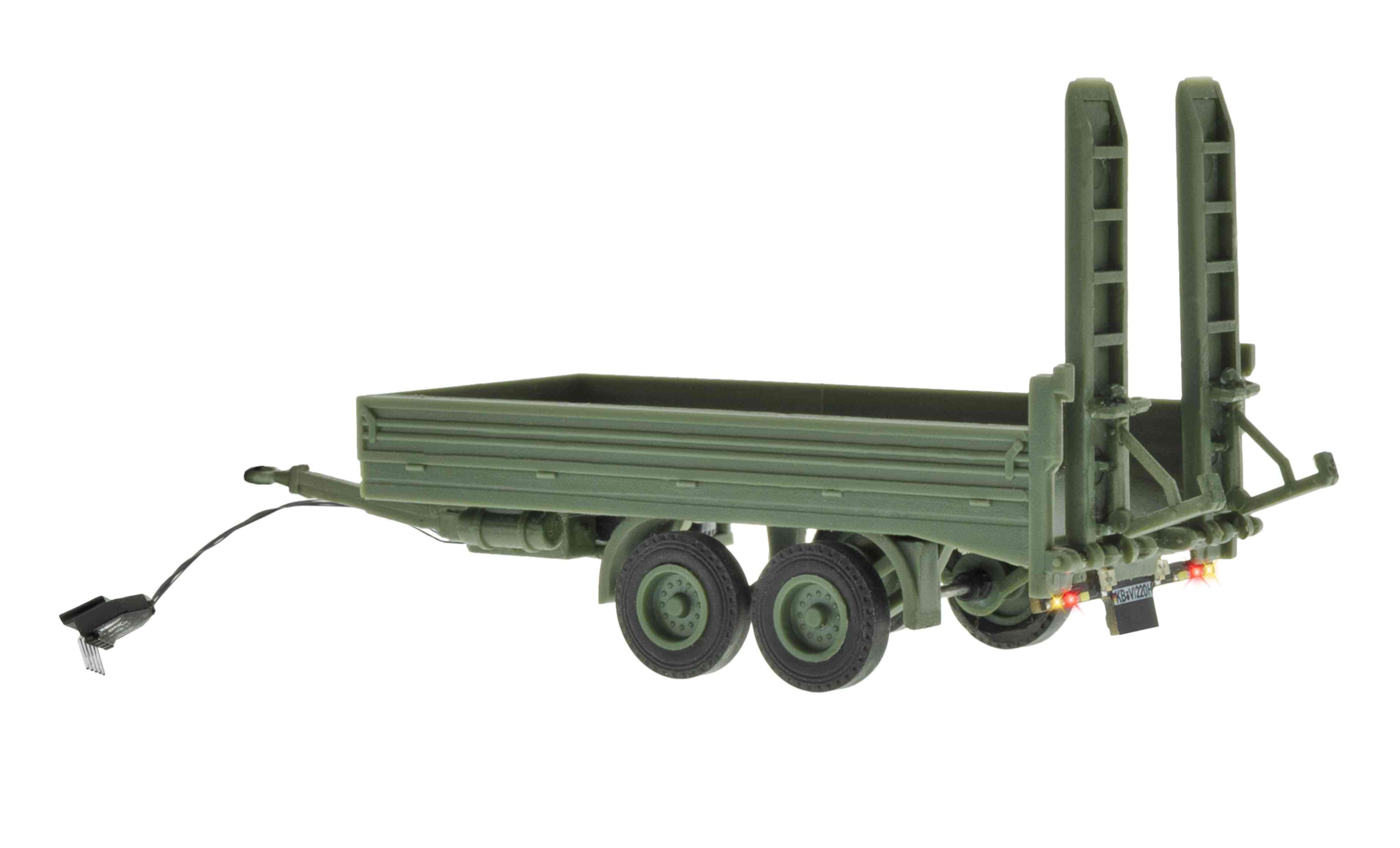 H0-Tandem Tieflader, Militär