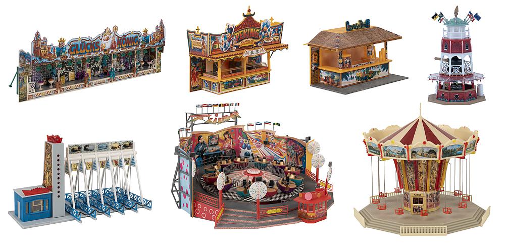 H0-Kirmes-Set Jahrmarktvergnügen