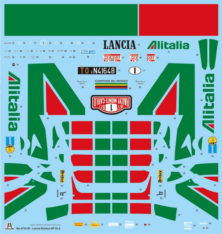 1:12 Lancia Stratos HF Gr.4