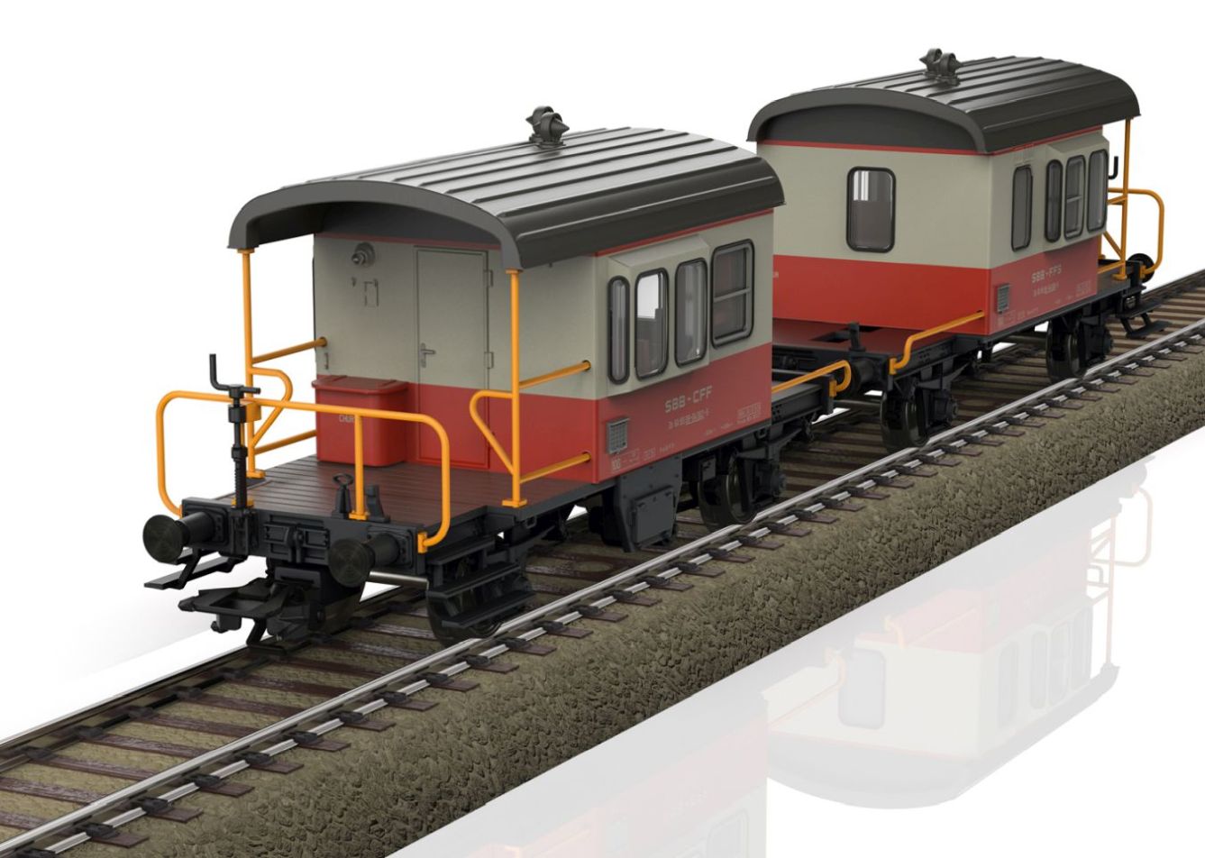 Kuppelwagen-Set Sputnik SBB, Ep.IV