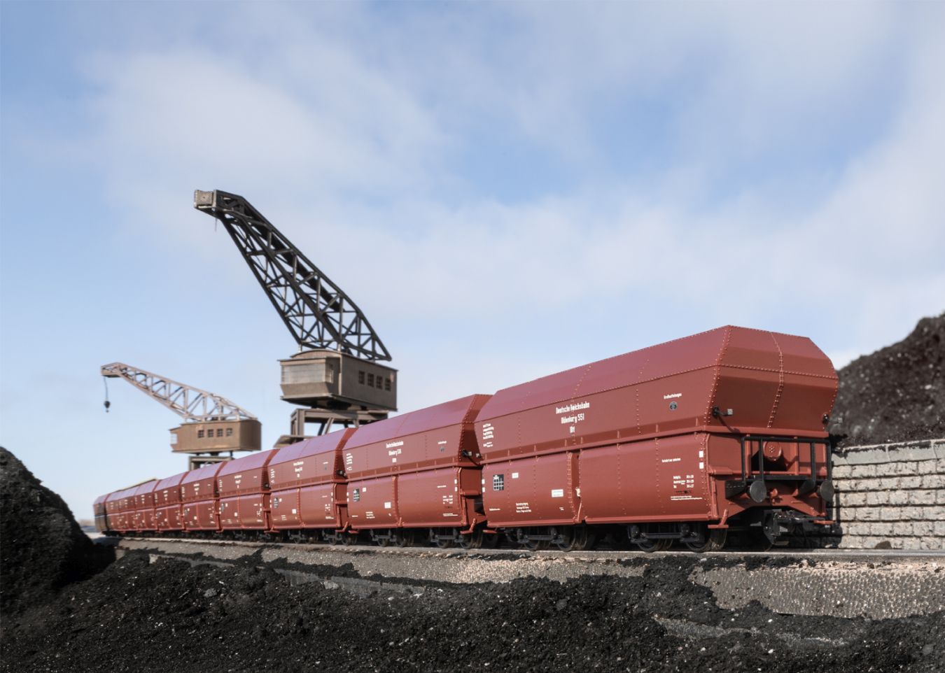 Selbstentladewagen-Set OOt Oldenburg DRG