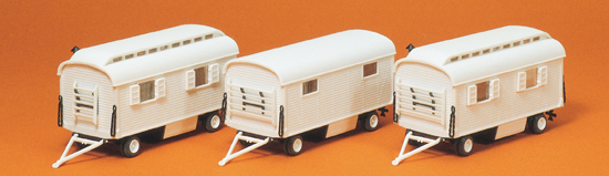 Wohnwagen ohne Beschriftung