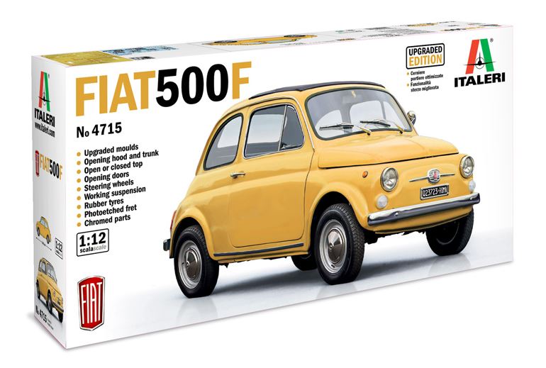 1:12-Fiat 500 F Upgraded Edition