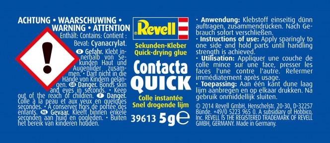 Contacta Quick, 5 g (Sekundenkleber)