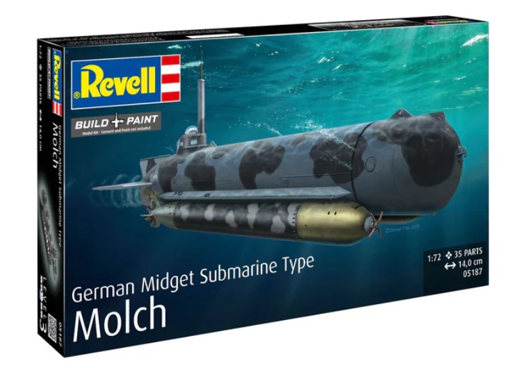 1:72-German Midget Submarine Type