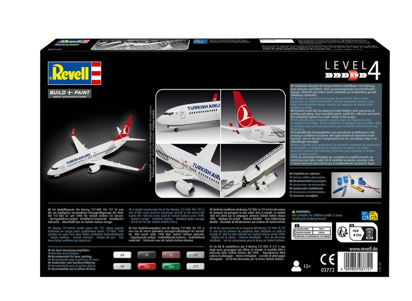 1:144-Boeing 737-800, Turkish Airlines