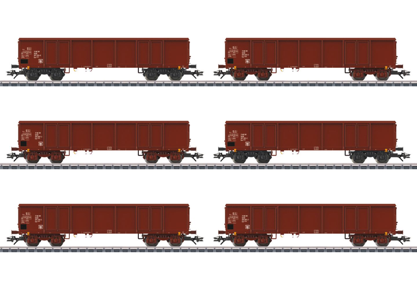 Güterwagen-Set Eas DR, Ep.IV