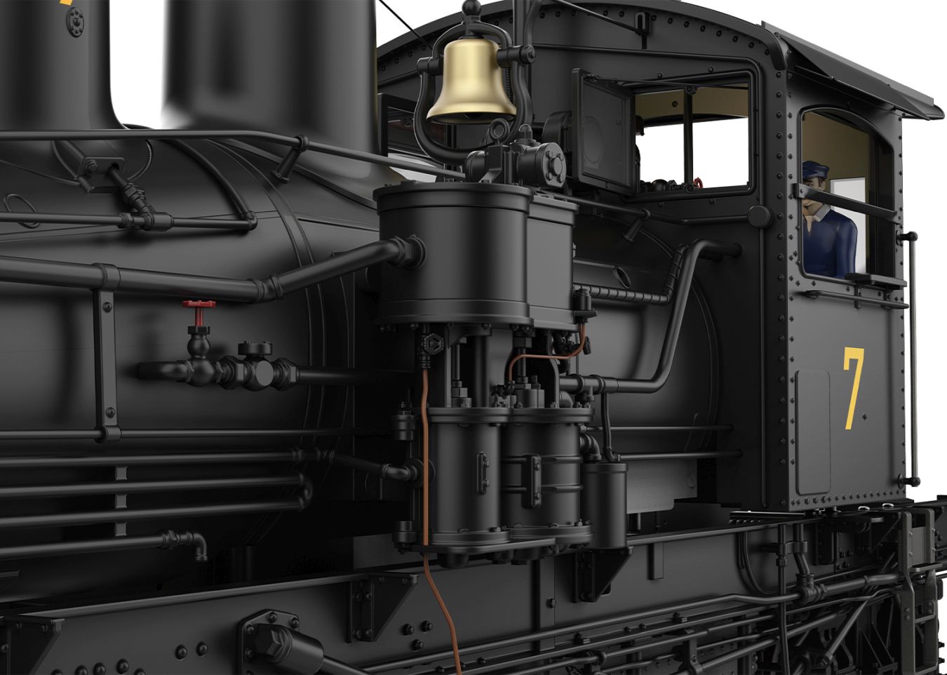 Dampflok Shay Nr.7 WSLC RR, Ep.III