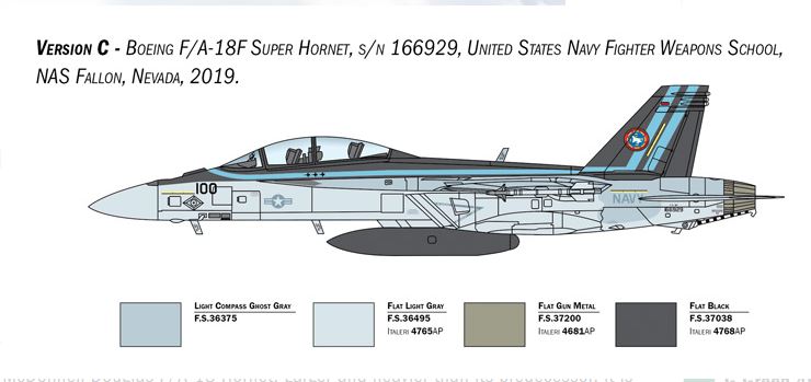 1:48 F/A-18F Super Hornet U.S. Navy
