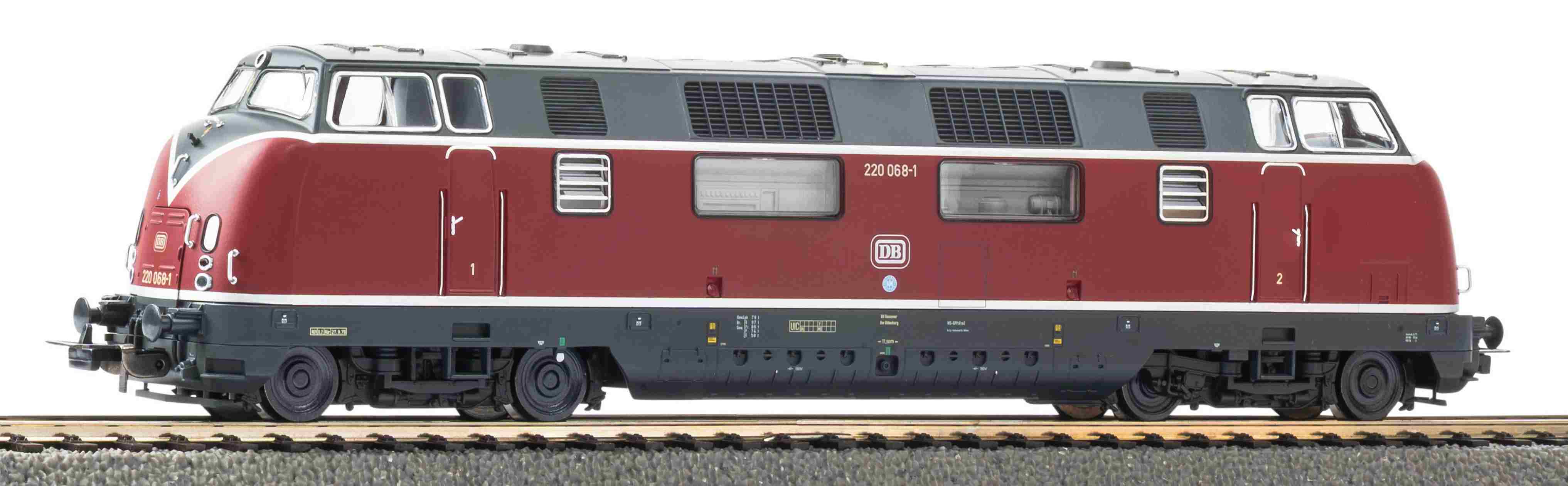 DC-Diesellok/Sound BR 220 rot DB, Ep.IV