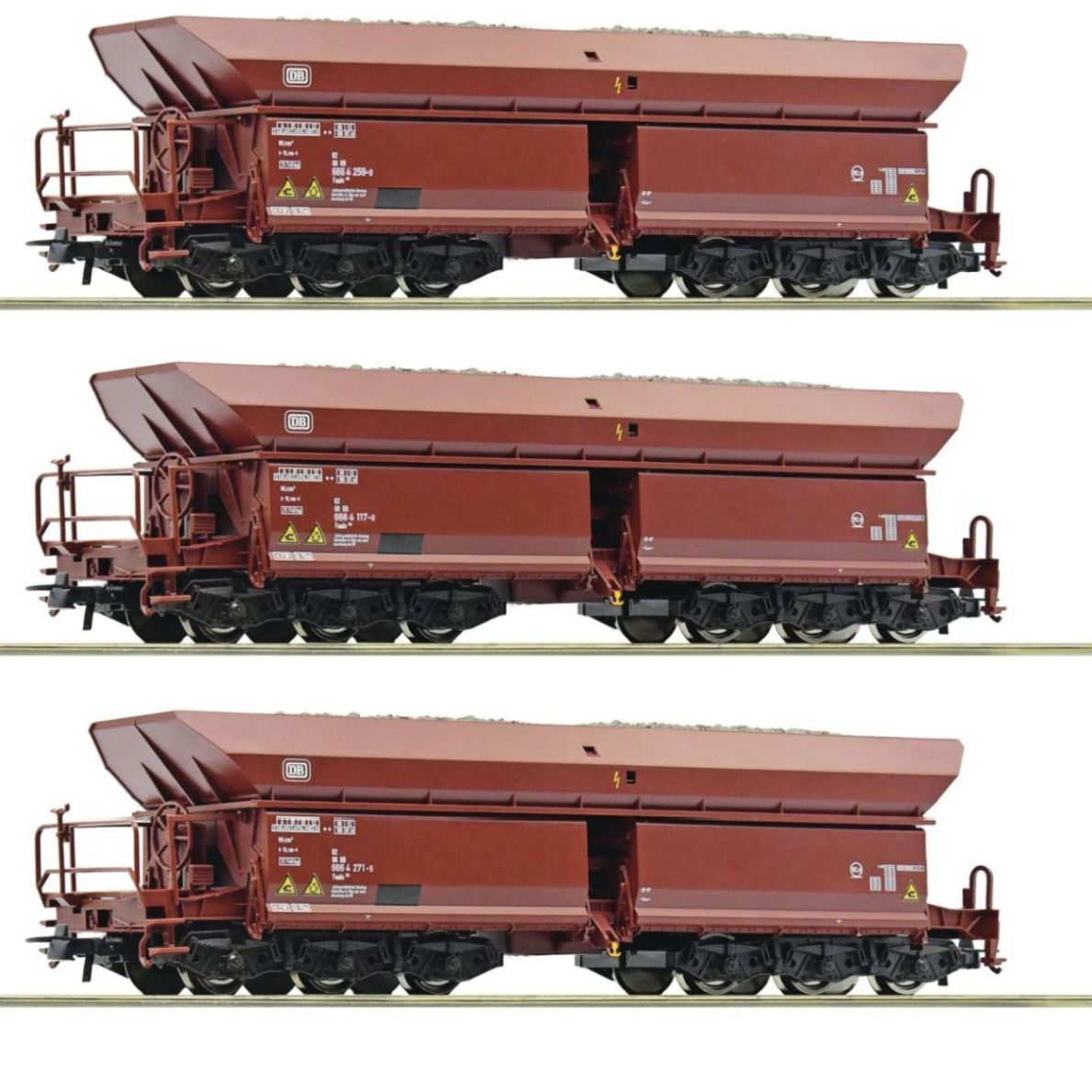 3er Set Erzwagen DB #2