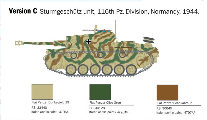 1:56 Stug III - Sturmhaubitze 105
